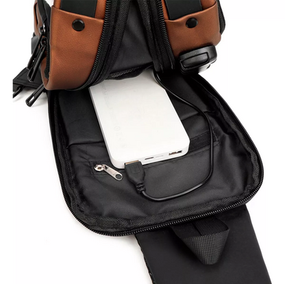 Bolso Antirrobo Impermeable Morral USB®