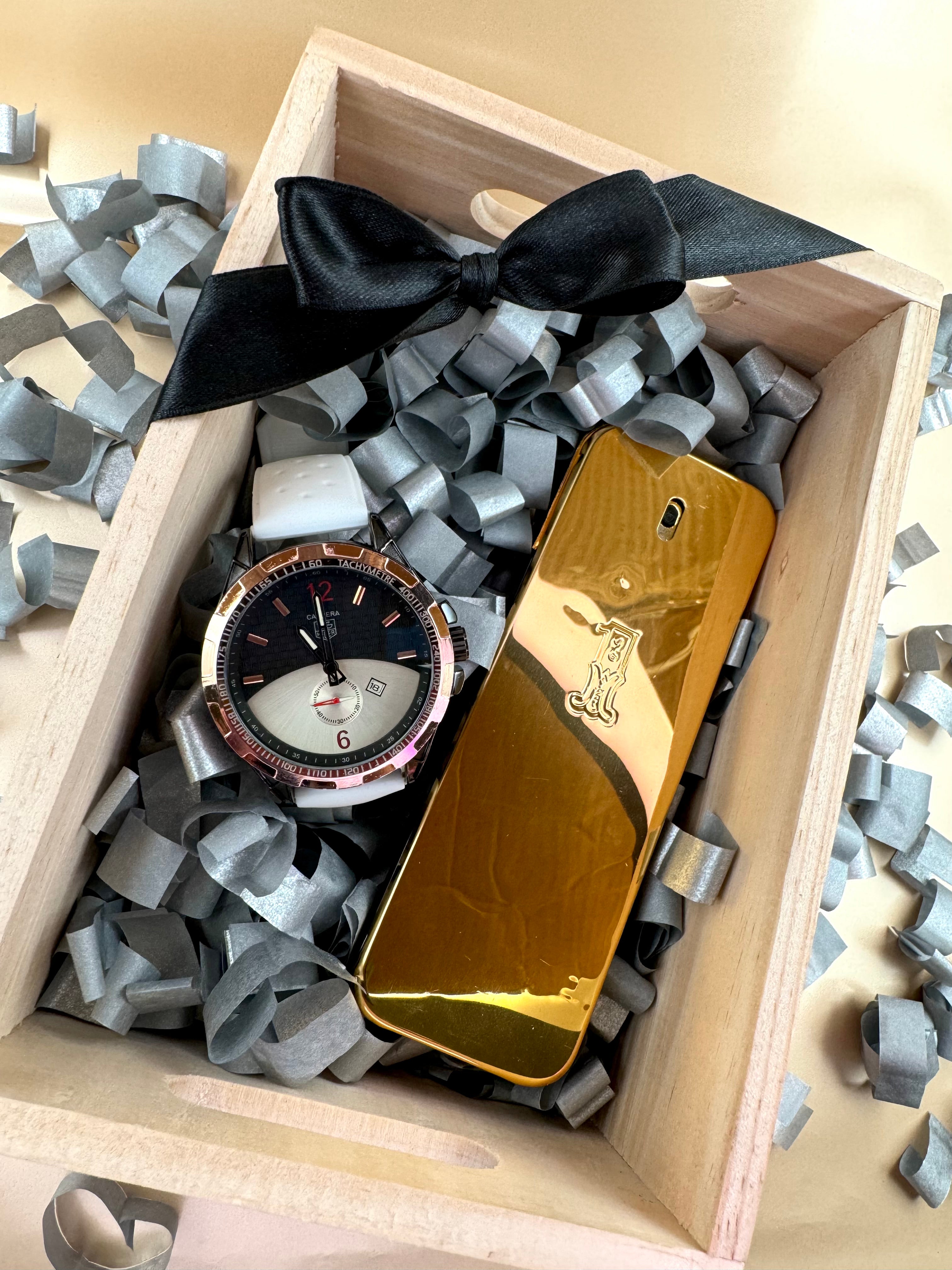 COMBO Reloj + PERFUME One Million - Encanto® [POCAS UNIDADES]