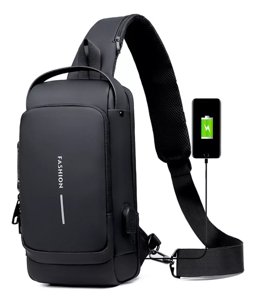 Bolso Antirrobo Impermeable Morral USB®